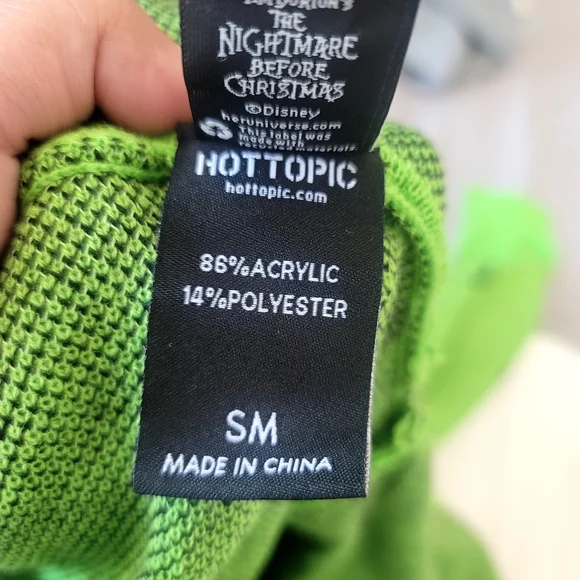 Disney Green Hooded Cardigan with Black Accents - Picture 12 of 15